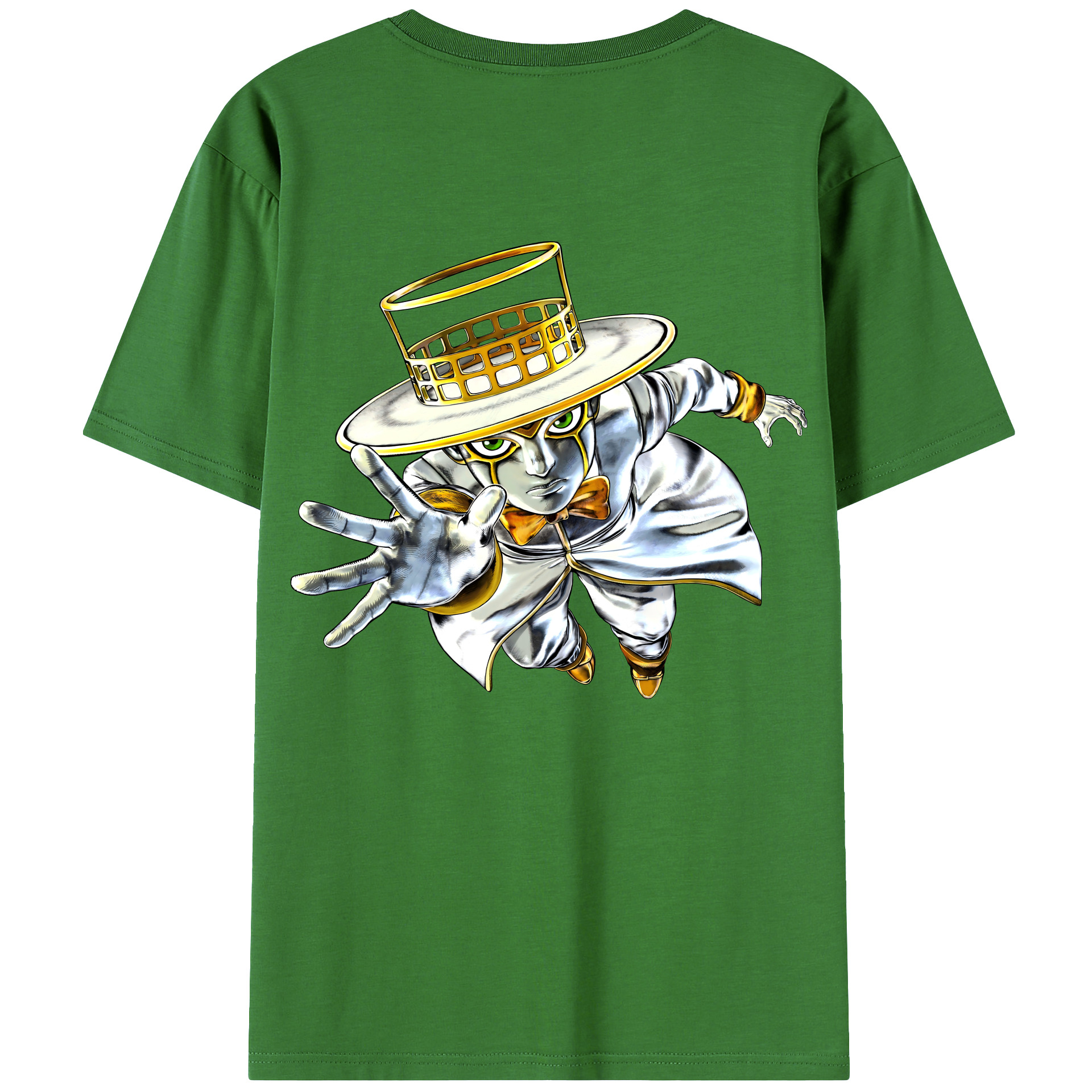（画像用） ジョジョの奇妙な冒険 岸辺 露伴（きしべ ろはん） JoJo's Bizarre Adventure Rohan Kishibe レディース半袖Tシャツ(バックプリント)